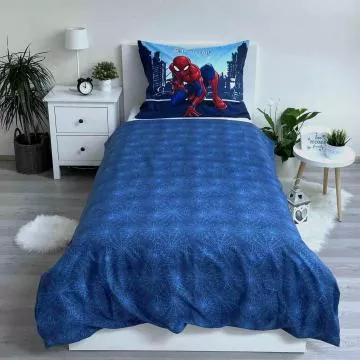 Bavlnn povleen Spiderman Blue 4